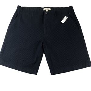Goodthreads NWT  pinstripe cotton 9” shorts 38